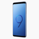 The Galaxy S9+ in “Coral Blue.”